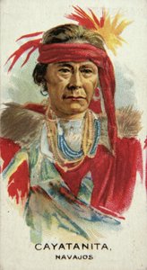 Cayatanita, chef Navajo du 19ème siècle - American School