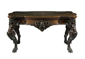 Table centrale, Gustave Herter Firm, c.1860 - American School