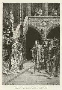 Charles VIII rencontre Anne de Bretagne - American School