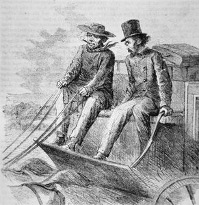 Charlie Parkhurst (1812-79) conducteur de diligence de l