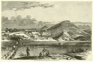 Chattanooga depuis la rive nord du Tennessee, septembre 1863 - American School