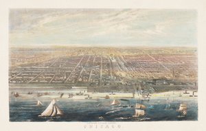 Port de Chicago après 1856 - American School