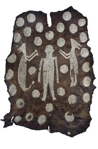 Manteau du chef Powhatan, Indien d