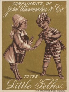Enfants en vêtements élégants