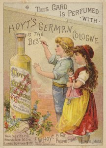 Enfants avec une bouteille de Cologne