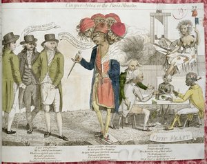 Cinque-Tetes ou le Monstre de Paris, caricature satirique de l