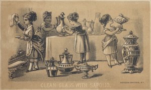 Nettoyer le verre avec Sapolio - American School