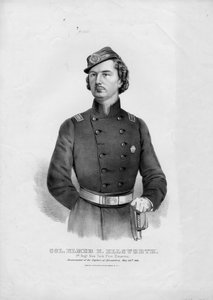 Col. Elmer E. Ellsworth: 1er régiment des Zouaves de New York - American School