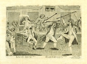 Pugilistes du Congrès : Griswold et Lyon, à Congress Hall, Philadelphie, PA