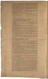 Constitution, première impression, imprimée par Dunlap & Claypoole, 17-19 septembre 1787 - American School