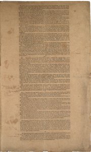Constitution, première impression, imprimée par Dunlap & Claypoole, 17-19 septembre 1787
