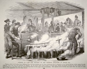 Cuisine en camp - La cuisine des Dragons de Fremont à Tipton, Missouri - American School