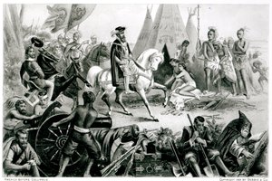 De Soto découvrant le Mississippi, 21 mai 1541, de 