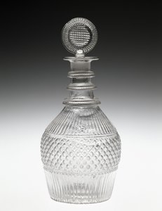 Carafe et Bouchon, vers 1820-1840