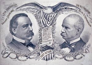 Affiche de campagne présidentielle démocrate - American School