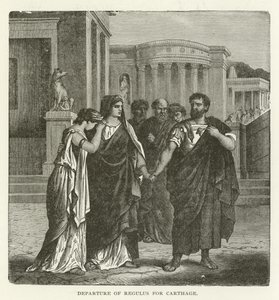 Départ de Régulus pour Carthage - American School