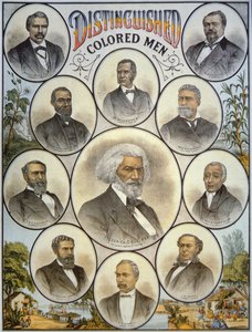 Hommes noirs distingués - American School