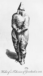 Tenue pour un pêcheur du Groenland, 1626 - American School