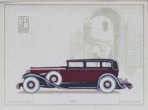 Voitures DuPont : Berline, 1921 - American School