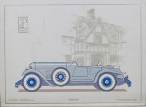 Voitures DuPont : Speedster, 1921 - American School