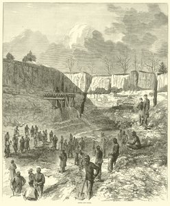 Canal de Dutch Gap, octobre 1864 - American School