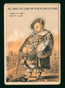 Falstaff, de Henry IV Partie 1 de Shakespeare - American School