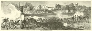 Troupes fédérales devant Jackson, Mississippi, juillet 1863