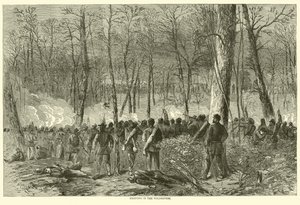 Combat dans la Wilderness, mai 1864 - American School