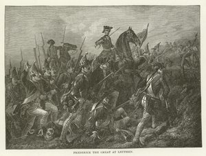 Frédéric le Grand à Leuthen - American School