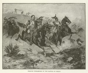 Cuirassiers français à la bataille de Sedan