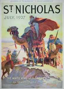 Couverture du magazine St. Nicholas, juillet 1927 - American School