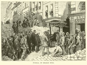 Funérailles de Charles Hugo - American School
