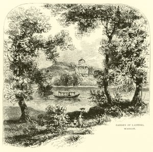 Jardin de Lazienki, Varsovie - American School