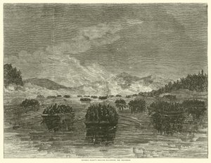 La brigade du général Hazen descendant le Tennessee, octobre 1863 - American School