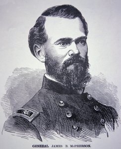 Général James Birdseye McPherson (1828-64) - American School