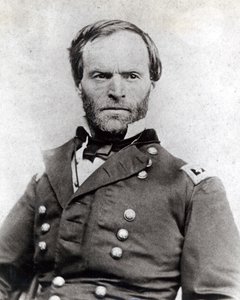 Général William Tecumseh Sherman (1820-91) - American School