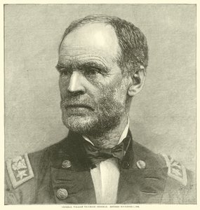 Général William Tecumseh Sherman, retraité le 1er novembre 1883, mai 1864 - American School