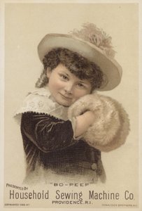 Fille avec un manchon, Bo-Peep