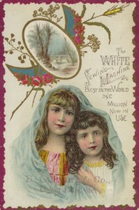 Filles couvertes de châle