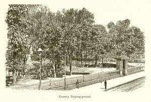 Cimetière Granary - American School