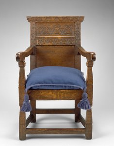 Grande chaise - American School