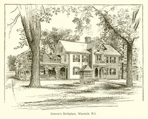 Lieu de Naissance de Greene, Warwick, R.I - American School