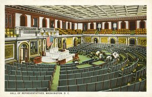 Salle des représentants, Washington DC, USA - American School