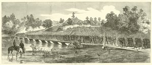 Ferry de Hanover, traversée du Pamunkey, juin 1864