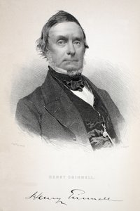 Henry Grinnell, illustration de Henry Grinnell (1799-1874); La deuxième Expédition Grinnell à la Recherche de Sir John Franklin..., 1856 - American School