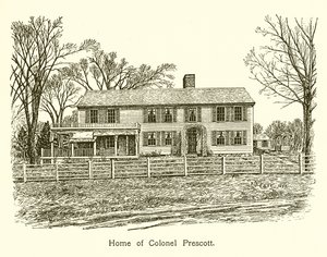 Maison du Colonel Prescott, Bunker Hill