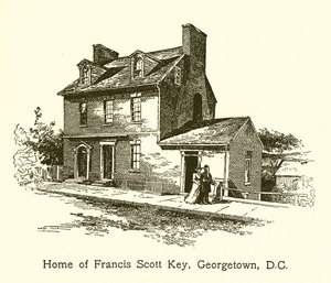 Maison de Francis Scott Key, Georgetown, D.C. - American School