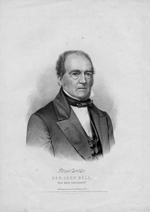 Hon. John Bell, notre prochain président, pub. par Currier & Ives d