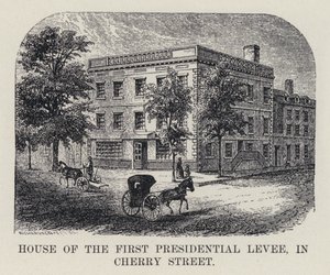Maison de la première réception présidentielle, rue Cherry - American School