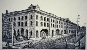 Terminal de la Hudson River Railroad, New York City - American School